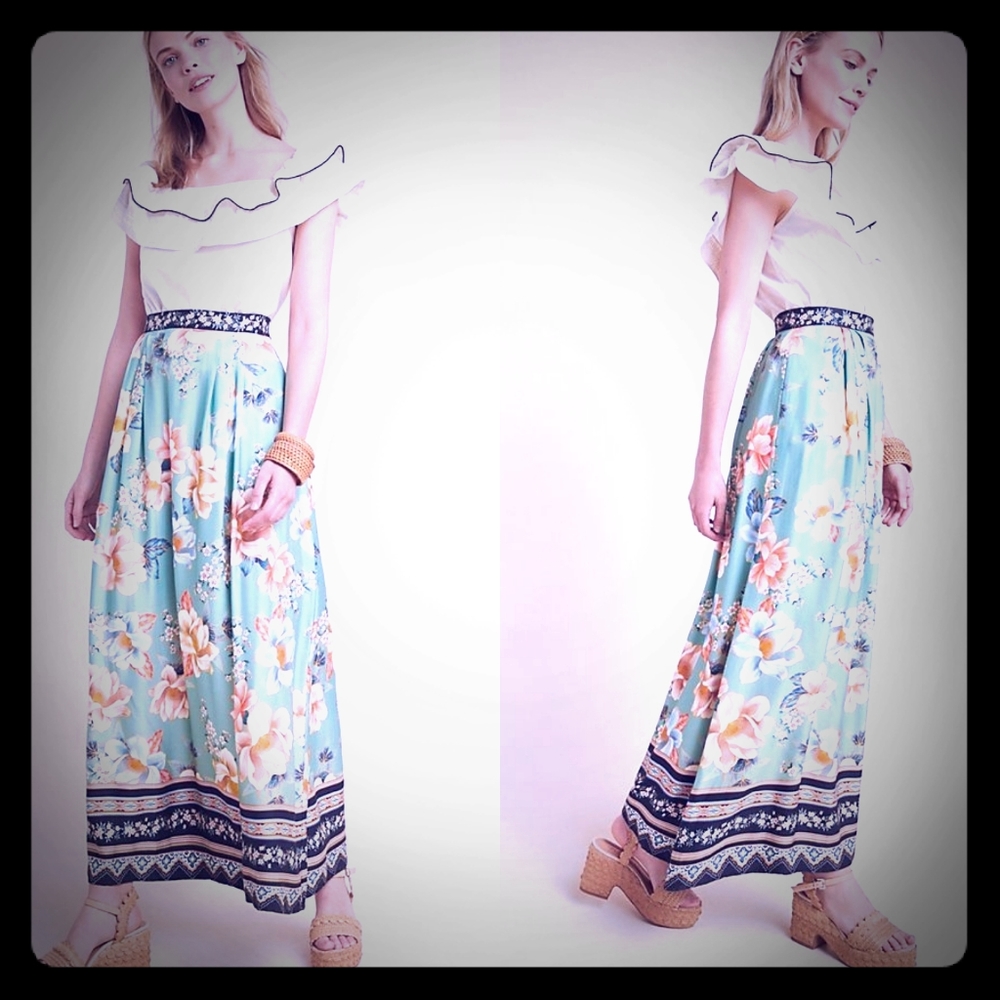 NWT Farm Rio Siren Maxi skirt